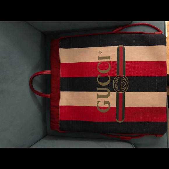 COPY - Authentic Gucci Backpack. Men’s and women’s - Picture 6 of 8